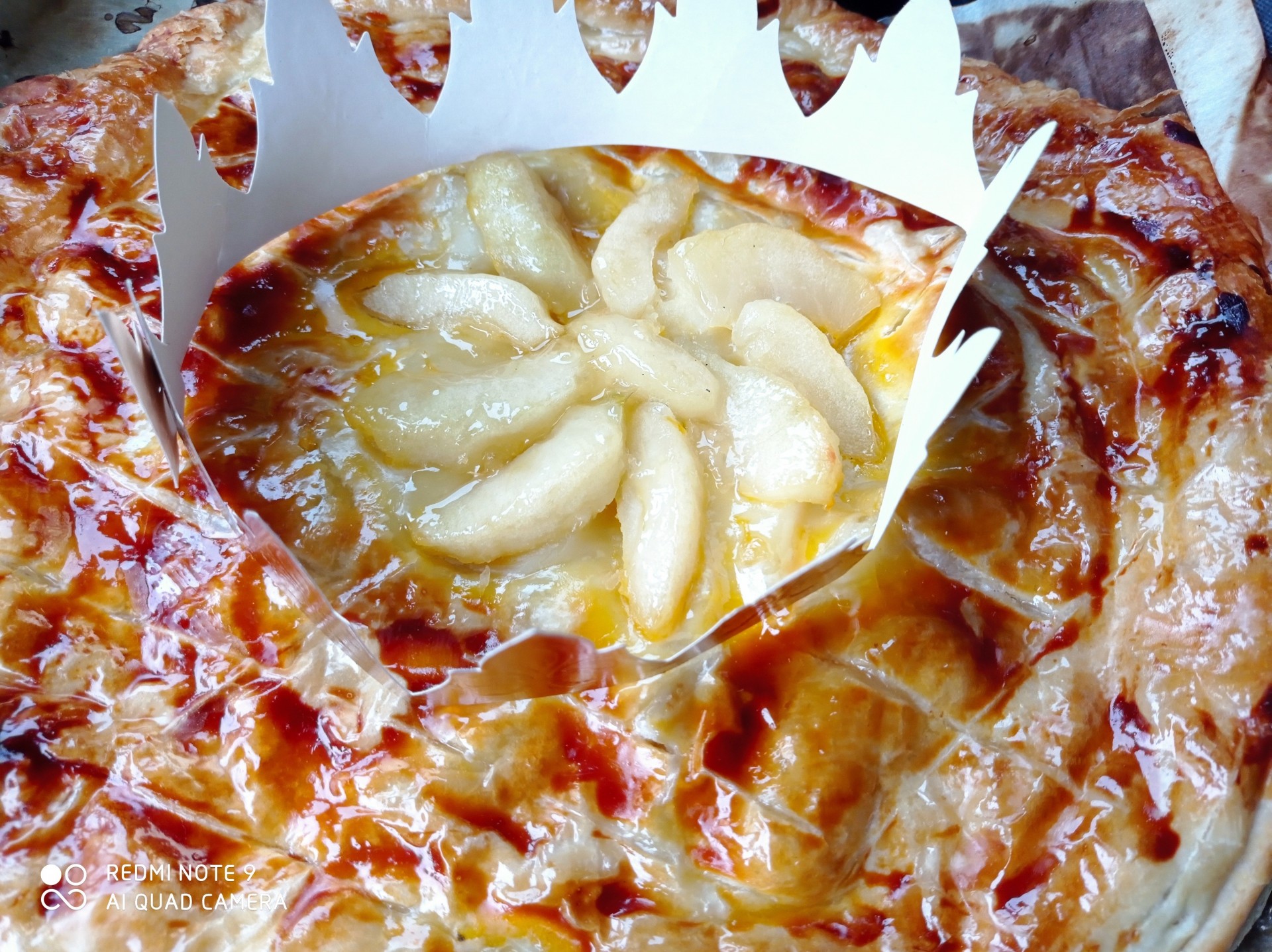 Galette des rois aux pommes 