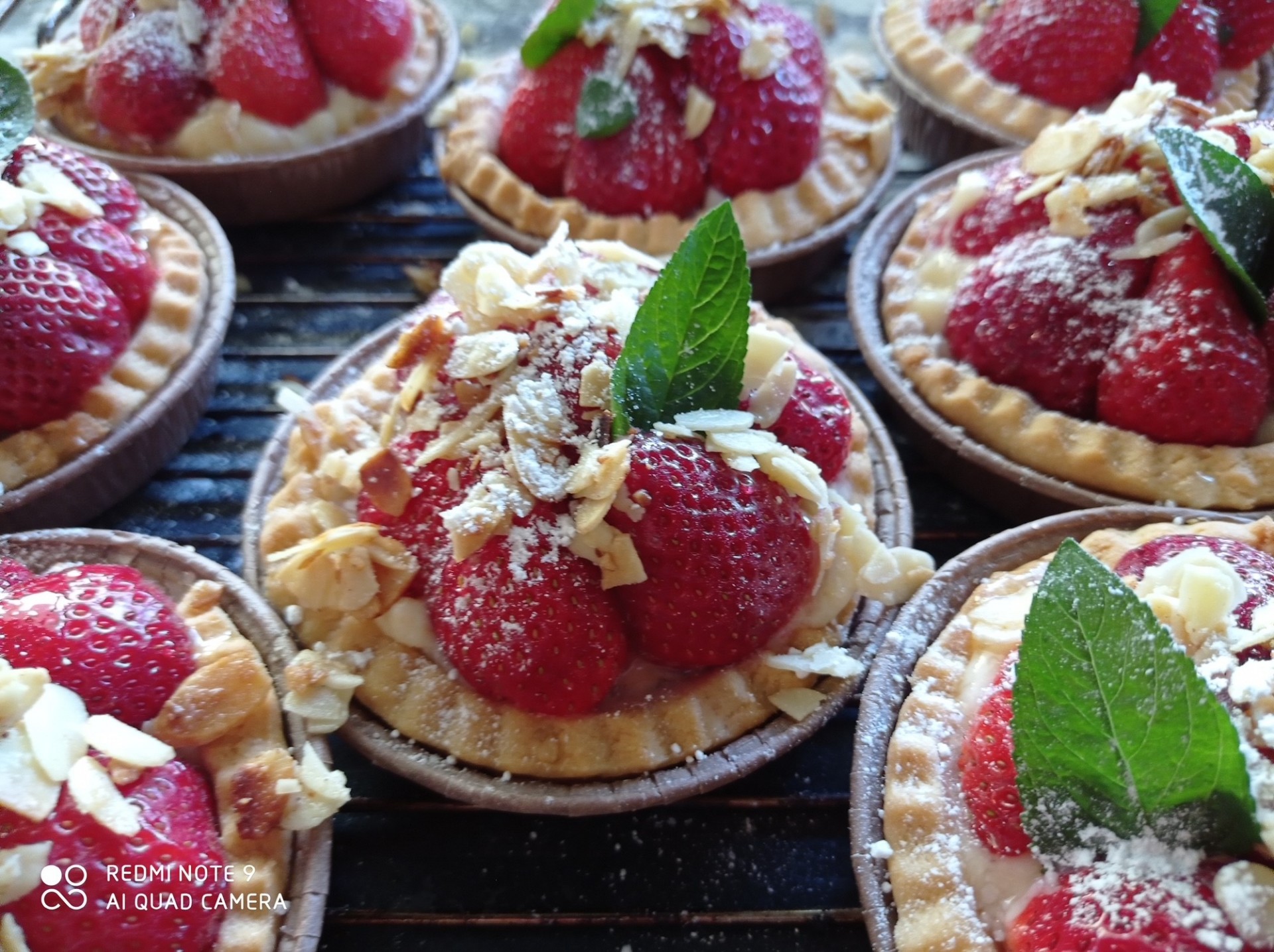 Tarte aux fraises